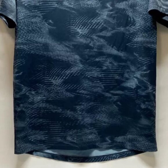 Under Armour Tech Tee Adult Small Multi Blue Design UA Short Sleeve Activewear - Picture 3 of 10